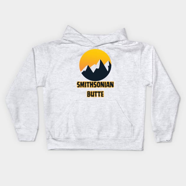 Smithsonian Butte Kids Hoodie by Canada Cities